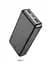 Power Bank Hoco J100A 20000 mAh 2,1A 2A1C1M чорний - мініатюра 1