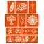 Набір хни з трафаретами для біо-тату №4 Fresh Tattoo henna-set-04 - мініатюра 5