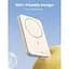 Акумулятор портативний Ugreen PB560 5000mAh MIni Magnetic Wireless 15W бежевий PB560 - мініатюра 4