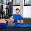Мат гімнастичний Gymtek твердий 5 см темно-синій - мініатюра 7