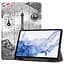 Чехол SlimTPU Spen holder Samsung Galaxy Tab S10+ Plus/S9 Fe+/S9 Plus Эйфелева Башня - миниатюра 6
