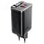МЗП Acefast A111 GaN With Retractable Cable Type-C PD67W (1USB-A/1C) Black - мініатюра 2