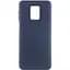Чехол Silicone Cover Ummi Lakshmi (AA) для Xiaomi Redmi Note 9s / Note 9 Pro / Note 9 Pro Max Синий / Midnight Blue - миниатюра 1
