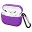 Силіконовий чохол для навушників Apple AirPods Pro, Silicone Case, фіолетовий, захисний чохол, ультратонкий і легкий, захист від подряпин, пилу та ударів, м"який силікон, ArmorStandart (ARM56076) - мініатюра 1