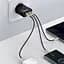 Мережевий зарядний пристрій Baseus Compact Quick Charger 2USB + 1Type-C 30W CCXJ-E01 Black - мініатюра 5