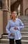 Блуза для вагітних та годуючих Toscana M (44) Lullababe Блакитний - мініатюра 2