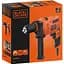 Дрель ударная Black+Decker сетевая 500 Вт (BEH200-QS) - миниатюра 8