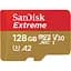 Карта пам'яті SanDisk Extreme microSDXC 128GB UHS-I U3 A2 V30 (SDSQXAA-128G-GN6MN) [141833] - мініатюра 1