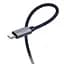 Дата кабель Hoco U134 Primero Type-C to Type-C 240W (1.8m) Dark Blue - мініатюра 3