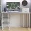 Стол письменный Кевин Ferrum-decor 75x100x60 Белый металл ДСП Бетон 16 мм (FRD-106544) - миниатюра 1