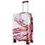 Валіза середня Semi Line 24 дюйми (M) дюйми (M) Polycarbonate/ABS-Plastic White/Red Print (T5654-2) - мініатюра 1