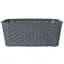 Корзина Diomedea без крышки 28.7х21.8x10.9 см 4.7 л серая (К11-130)  - миниатюра 2