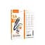 Кабель Hoco Type-C Favor 5A charging data cable with display X112 1 м 5A - мініатюра 2