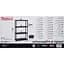 Стелаж Toomax Universal Vent 84-4 на 4 полиці 80х40х138 см чорний (00-00005140) - мініатюра 4