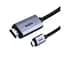 Кабель Baseus High Definition Series Graphene Type-C to HDMI 4K Adapter Cable 1m WKGQ010001 Black - мініатюра 4