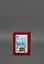 Шкіряна обкладинка для посвідчення водія, ID і пластикових карток 2.1 червона - мініатюра 11