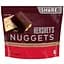 Цукерки шоколадні Hershey's Nuggets Dark Chocolate with Almonds 286 г - мініатюра 1