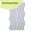 Дзеркальний декор Wall Sticker SW-00002510 акриловий самоклеючий 140х190 мм 6 шт. срібло - мініатюра 3