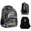 Рюкзак GoPack Education 175M-5 Free Style Сіро-чорний (GO26-175M-5) - мініатюра 1