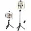 Трипод монопод Hoco LV03 Plus Showfull fill light live broadcast holder з кільцевою LED лампою (6931474757395) - мініатюра 2