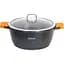 Каструля Bohmann BH 7350-32 MRB з антипригарним покриттям, подвійним дном з литого алюмінію з кришкою - мініатюра 1