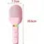 Микрофон с караоке PRC Sound Wawe Pink [136744] - миниатюра 2