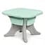 Дитячий столик з двома стільцями NEW TABLE-5 бежево-м'ятний - мініатюра 3