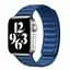 Шкіряний ремінець CasePro Leather Link Size S/M Magnetic Baltic Blue для Apple Watch 42mm/41mm/40mm/38mm - мініатюра 1