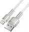 Кабель Baseus Cafule Series Metal Data Cable USB to Lightning 2.4A 1 м Білий - мініатюра 2