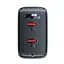 Сетевое зарядное устройство для Acefast A49 2 Type-C PD35W GaN черный - миниатюра 4