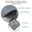 Самоклеюча екошкіра в рулоні Sticker Wall 1.37x1 mx0.5mm DEEP GREY (D) SW-00001154 - мініатюра 3