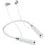 Наушники беспроводные Hoco ES62 Pretty neck-hang BT5.3 earphones, TF 32GB, 800mAh, 120h, 96 см, gray - миниатюра 1