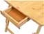 Столик для ноутбука в ліжко з вентиляцією Laptop Table Коричневий, мініклац — підставка для ноутбука в ліжко - мініатюра 3