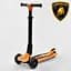 Самокат Best Scooter 65х16х31 см Оранжево-чорний 000231468 - мініатюра 7