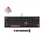 Клавиатура механическая X3 104Key, Keychron Red, USB-A, QMK/VIA, Hot-Swap, EN/UKR, RGB, черный Lemokey teh0013912 - миниатюра 10