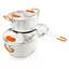 Набір посуду GSI Outdoors Glacier Stainless Base Camper Medium (1099-68183) - мініатюра 3