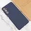 Чохол TPU GETMAN Liquid Silk Full Camera для Samsung Galaxy A26 5G Синій / Midnight Blue - мініатюра 4