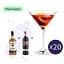 Коктейль Manhattan (набор ингредиентов) х20 на основе Jim Beam White Straight Bourbon - миниатюра 1