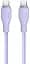 Кабель Baseus Pudding Series Fast Charging Cable Type-C to Type-C 100W 1.2m P10355702511-00 Purple - мініатюра 2