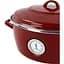 Каструля з термометром Vitrinor Dutch Oven 26 см 5 л червона  (2111691) - мініатюра 2