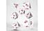 Набір кубиків Classic Runic White & red Dice Set , 7 шт. (SCLR04) - мініатюра 2