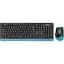 Комплект клавіатура і миша A4Tech Fstyler FG1035 Navy Blue [114631] - мініатюра 1