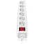 Мережевий фільтр живлення REAL-EL RS-6 Protect M 5m, white (EL122300035) - мініатюра 4