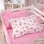 Комплект постільної білизни MirSon Ranforce Elite Little Teddy pink 110x140 см (2200012567883) - мініатюра 3