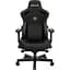 Крісло ігрове Anda Seat Kaiser 3 Size L Black (AD12YDC-L-01-B-PV/C) - мініатюра 1