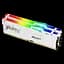 Оперативна пам'ять Kingston Fury 32GB (2x16GB) DDR5 5600MHz FURY Beast White RGB (ex.HyperX) (KF556C40BWAK2-32) - мініатюра 1