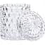 Цукерниця Yiwu із кришталевого скла Crystal Imperial зі скляною кришкою 15 см HP-4-103 - мініатюра 2