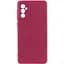 Чехол TPU GETMAN Liquid Silk Full Camera для Samsung Galaxy A56 5G Бордовый / Marsala - миниатюра 1