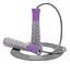 Скакалка PowerPlay 4206 Jump Rope PRO+ Сіро-фіолетова 2,75 м (PP_4206_Grey/Violet) - мініатюра 1