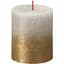 Свічка Bolsius Рустік Sunset стовпчик 80х68 см сіро-золота - мініатюра 1